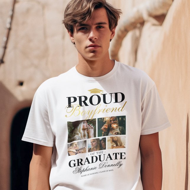 Proud Boyfriend of the Graduate T-Shirt (Creator Uploaded)