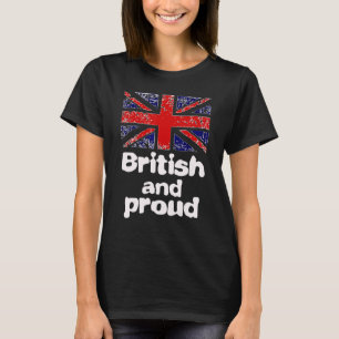 Proud British Patriotic Man  Women and Child T-Shirt