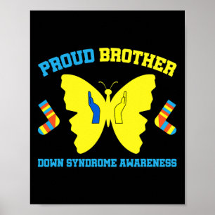 Proud Brother Down Syndrome Awareness Poster