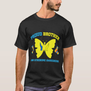 Proud Brother Down Syndrome Awareness  T-Shirt