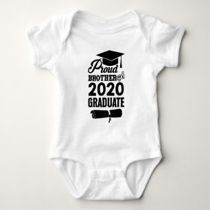 Proud Brother Of A 2020 Graduate Baby Bodysuit