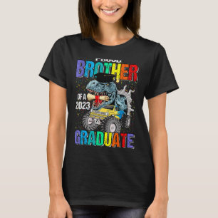 Proud Brother Of A 2023 Graduate Monster Truck Din T-Shirt