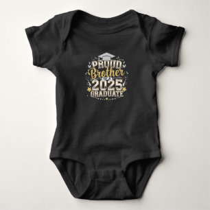 Proud Brother Of A 2025 Graduate Graduation Baby Bodysuit