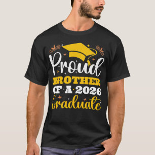 Proud Brother Of A 2026 Personalised Graduation T-Shirt