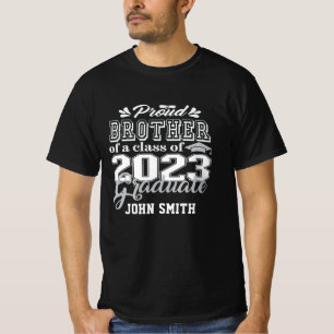 Proud BROTHER of a Class of 2023 Graduate Modern T-Shirt