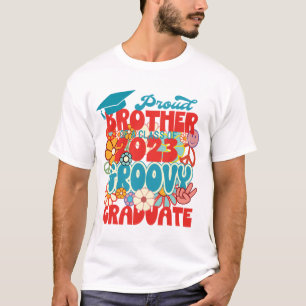 Proud BROTHER of a Class of 2023 Graduate Retro  T-Shirt
