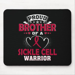 Proud Brother Of A Sickle Cell Warrior Mouse Mat