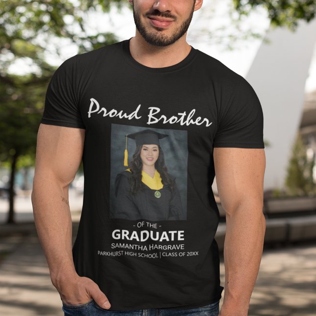 Proud Brother Of The Graduate | Photo T-Shirt (Creator Uploaded)