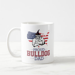 Proud Bulldog Dog Dad, Bulldog Father's Day Gift Coffee Mug