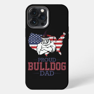 Proud Bulldog Dog Dad, Bulldog Father's Day Gift iPhone 13 Pro Max Case