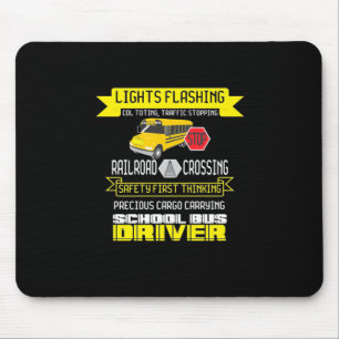 Proud Bus Driver Mouse Mat