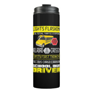 Proud Bus Driver Thermal Tumbler