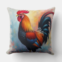 Proud but brilliant displayed Rooster