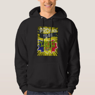 Proud cashier citizen Profession career worker wor Hoodie