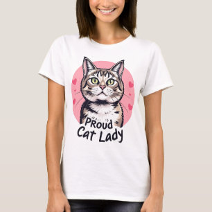 Proud Cat Lady – Cute & Stylish Cat Lover T-Shirt
