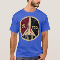 Proud CCCP Shirt Vintage Russia Space Program