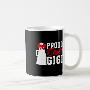 Proud Cheer Gigi Grandma Cheerleading Gigi Cheerle Coffee Mug