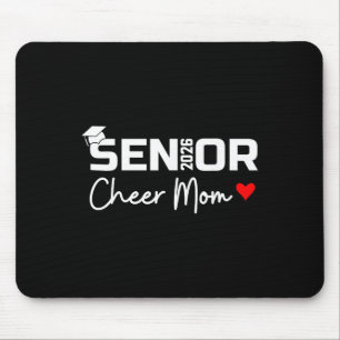 Proud Cheer Mom Of A 2026 Senior Cheerleading Seni Mouse Mat