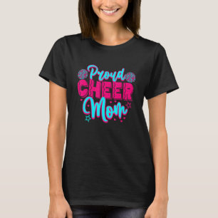 Proud Cheer Mum Cheerleading T-Shirt