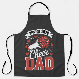 Proud Cheer Senior dad 2026 Apron