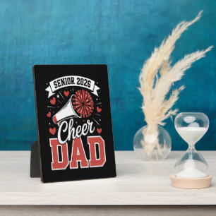 Proud Cheer Senior dad 2026 Plaque