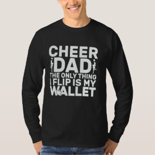 Proud Cheerleader Dad for Cheer Competition Cheer T-Shirt