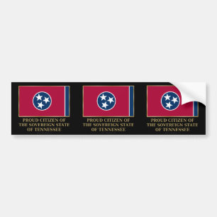 Proud Citizen of Tennessee Bumper Sticker
