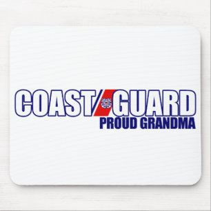 Proud Coast Guard Grandma Mouse Mat