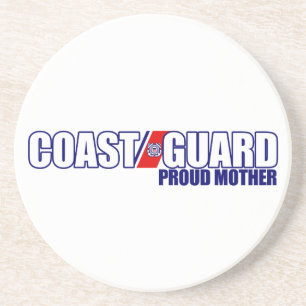Proud Coast Guard Mother Coaster