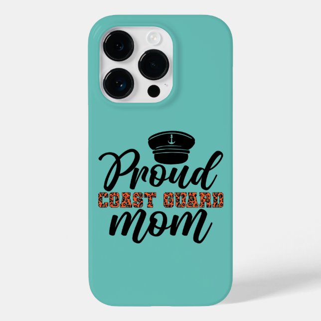 Proud Coast Guard Mum, Love for Coast Guard Case-Mate iPhone Case (Back)