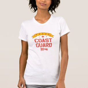 Proud Coast Guard Mum T-Shirt