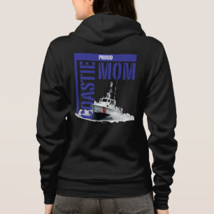 Proud Coastie Mum / Boat Hoodie
