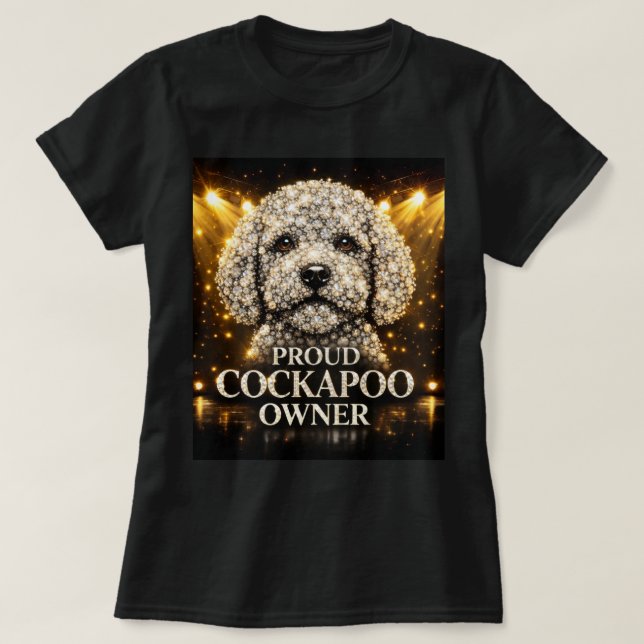 Proud Cockapoo Owner Shirt | Dog Lover Gift (Design Front)