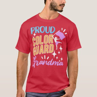 Proud Colour Guard Grandma T-Shirt