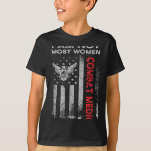 Proud Combat Field Medic Veteran Soldier Gifts Com T-Shirt