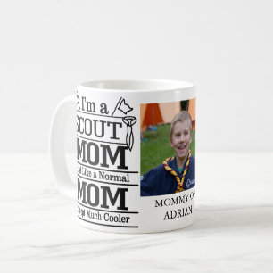 Proud Cool Scout Mum Photo Coffee Mug
