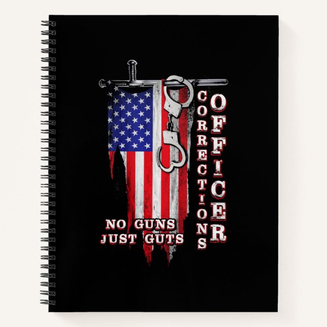 Proud Correctional Officer Notebook (Front)