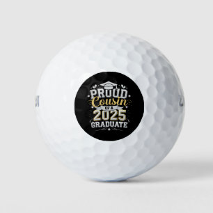 Proud Cousin Of A 2025 Graduate Graduation Golf Balls