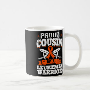 Proud Cousin Of A Leukaemia Warrior Cuz Awareness Coffee Mug