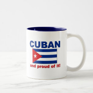 Proud Cuban Two-Tone Coffee Mug