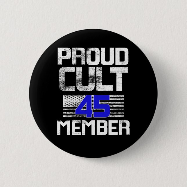 Proud Cult 45 Member 6 Cm Round Badge (Front)