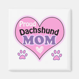 Proud Dachshund Mum Magnet