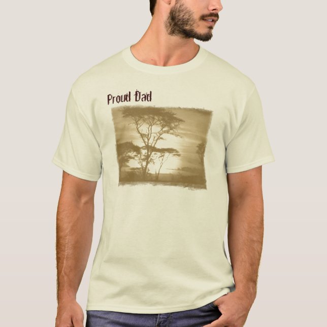Proud Dad Adoption T-Shirt (Front)
