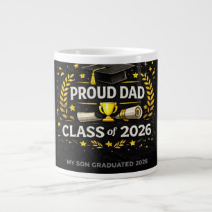 Proud Dad – Class of 2026 Large Coffee Mug