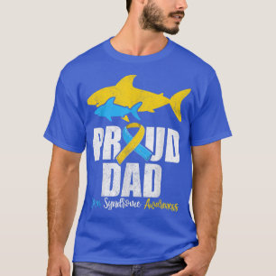 Proud Dad Down Syndrome Awareness Shirts, Dad Kids T-Shirt