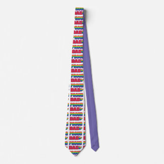 Proud Dad - Gay Pride Tie