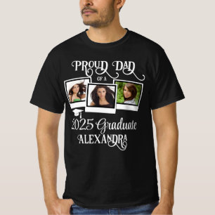 Proud Dad of a 2023 Graduate Graduation Photo T-Shirt