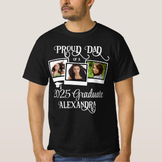 Proud Dad of a 2023 Graduate Graduation Photo T-Shirt