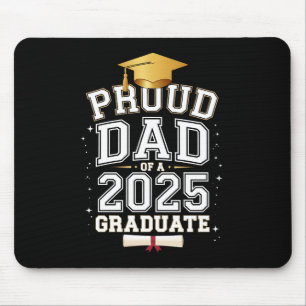 Proud Dad Of A 2025 Graduate Family Graduation Mouse Mat
