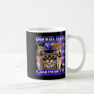 Proud dad of a 2026 graduate funny cat meme forPro Coffee Mug